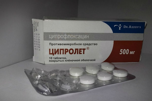 Ципролет таблетки