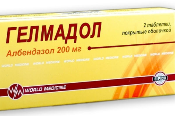 Гелмадол: средство от глистов